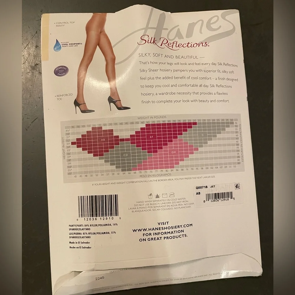 Hanes elegant silky
